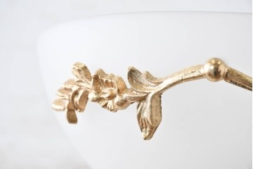 中古　YAMAGIWA(ヤマギワ)　優美な装飾が施されたフロアランプ　(R-087010)