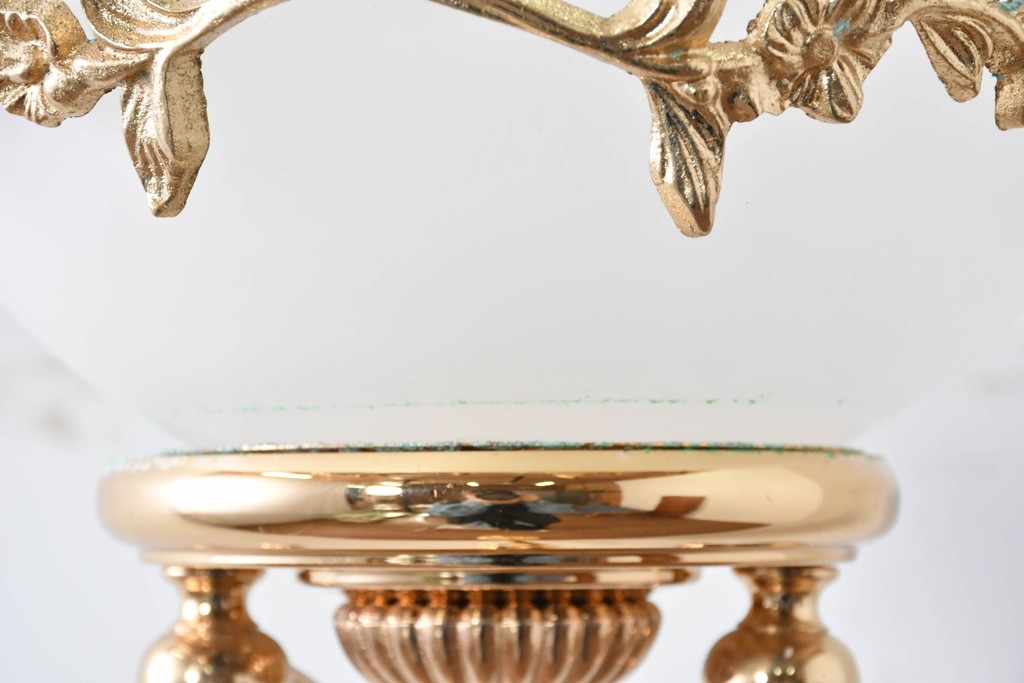 中古　YAMAGIWA(ヤマギワ)　優美な装飾が施されたフロアランプ　(R-087010)