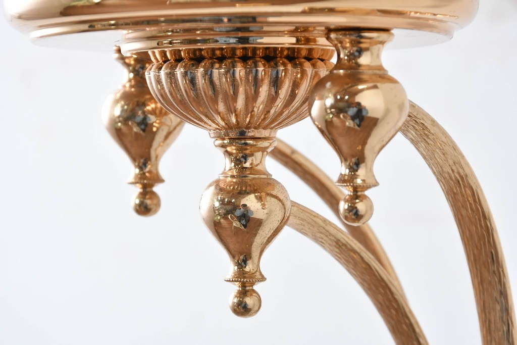 中古　YAMAGIWA(ヤマギワ)　優美な装飾が施されたフロアランプ　(R-087010)