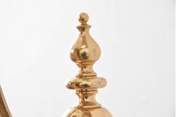 中古　YAMAGIWA(ヤマギワ)　優美な装飾が施されたフロアランプ　(R-087010)