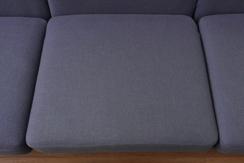 デンマークヴィンテージ　希少!!　GETAMA(ゲタマ)　ILLUMS BOLIGHUS(イルムス・ボリフス)　HAKUHAN MOKUZAI(白半木材)　Hans J. Wegner(ハンス・J・ウェグナー)　GE290　3人掛けソファ　(R-087012)