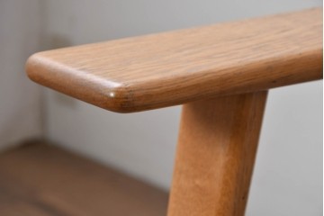 デンマークヴィンテージ　希少!!　GETAMA(ゲタマ)　ILLUMS BOLIGHUS(イルムス・ボリフス)　HAKUHAN MOKUZAI(白半木材)　Hans J. Wegner(ハンス・J・ウェグナー)　GE290　3人掛けソファ　(R-087012)