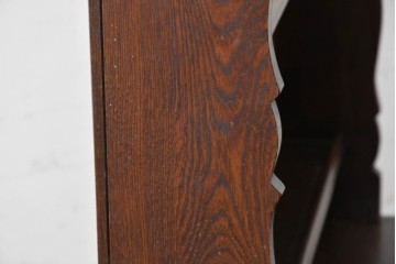 イギリスアンティーク　オーク材　引き出し付きカップボード　(R-087014)