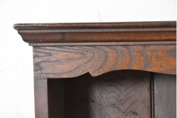 イギリスアンティーク　オーク材　引き出し付きカップボード　(R-087014)