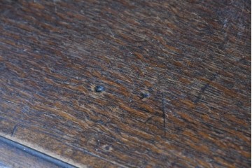 イギリスアンティーク　オーク材　引き出し付きカップボード　(R-087014)