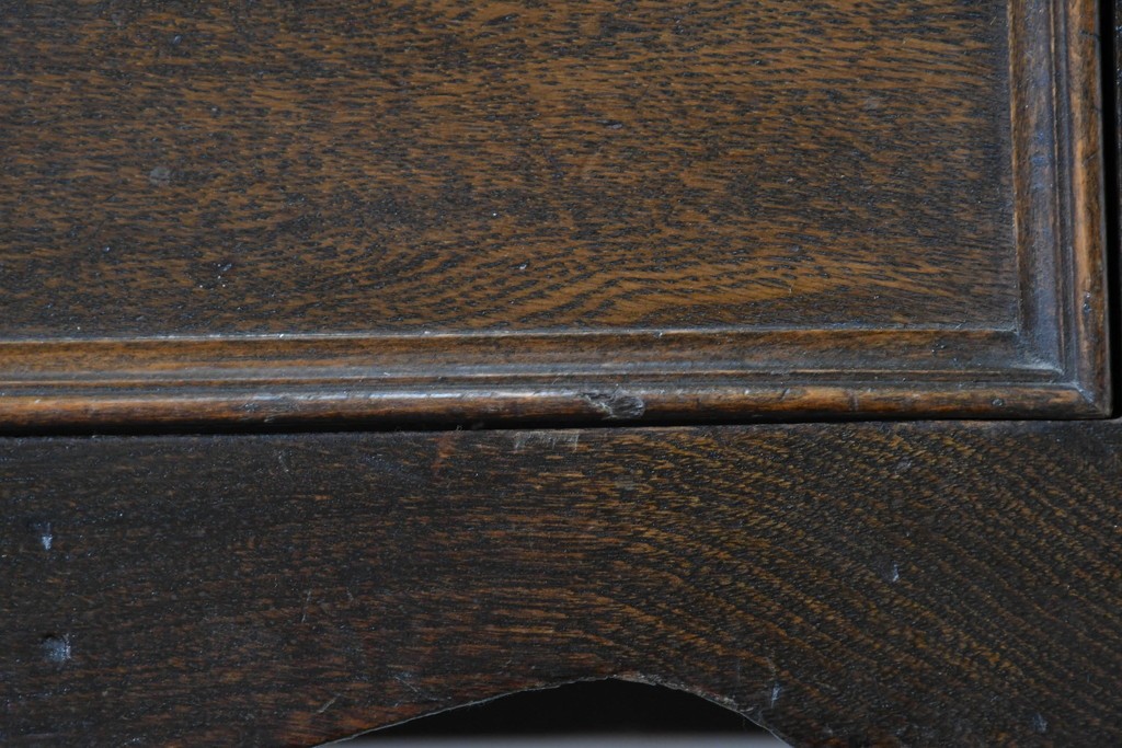 イギリスアンティーク　オーク材　引き出し付きカップボード　(R-087014)