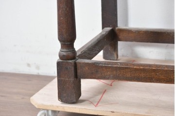 イギリスアンティーク　オーク材　引き出し付きカップボード　(R-087014)