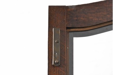 イギリスアンティーク　オーク材　小振りなビューローブックケース　(R-087015)