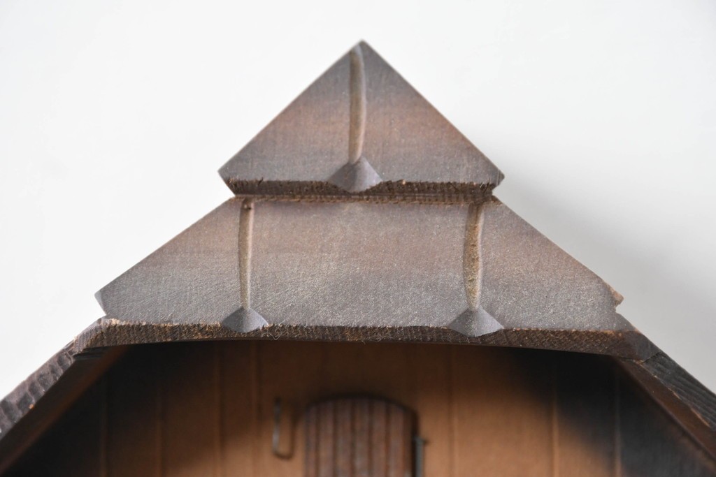 中古　美品　REUGE(リュージュ)　スイス製オルゴール付き　シャレーデザインの鳩時計　(R-087018)