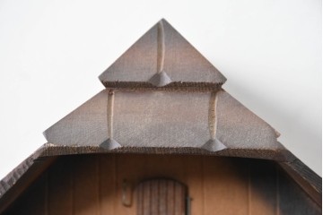 中古　美品　REUGE(リュージュ)　スイス製オルゴール付き　シャレーデザインの鳩時計　(R-087018)