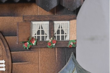 中古　美品　REUGE(リュージュ)　スイス製オルゴール付き　シャレーデザインの鳩時計　(R-087018)