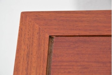 和製ヴィンテージ　花梨(カリン)材　引き出し12杯のサイドチェスト　(R-087019)