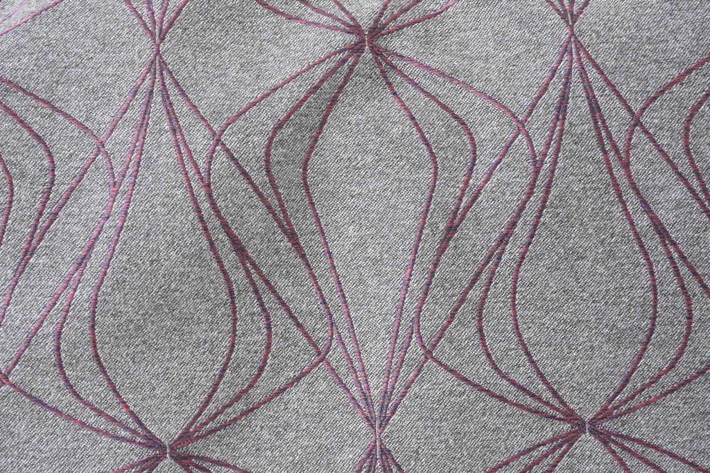 新古　未使用展示品　超美品　HUKLA Classic(フクラ)　CLIVIA(クリビア)　FF- 2003/FC-2614　曲線的フォルムと大胆な配色が目を引く2.5人掛けソファ　定価約53万円　(R-087021)