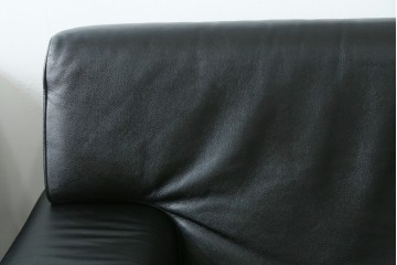 中古　美品　天童木工　T-7230WB-BL　最高級ラインのイージーチェア2脚セット　定価(2脚合計)約200万円　(R-087023)