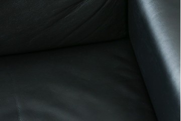 中古　美品　天童木工　T-7230WB-BL　最高級ラインのイージーチェア2脚セット　定価(2脚合計)約200万円　(R-087023)