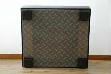 中古　美品　天童木工　T-7230WB-BL　最高級ラインのイージーチェア2脚セット　定価(2脚合計)約200万円　(R-087023)