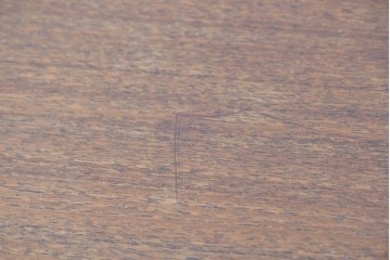 デンマークヴィンテージ　チーク材　収納力に優れたシンプルデザインのサイドキャビネット　(R-087024)