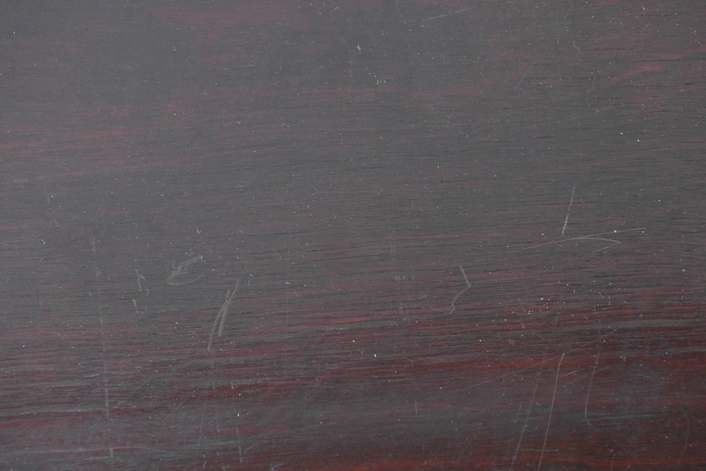 和製アンティーク　薄型引き出しが並ぶレコードケース　(R-087025)