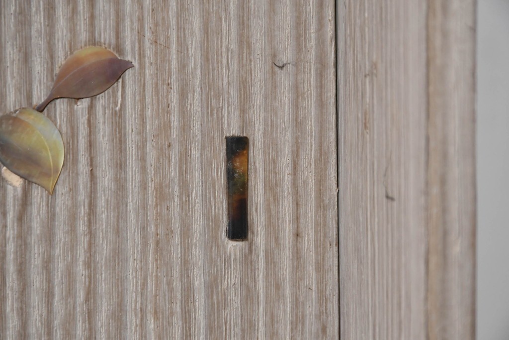 和製ヴィンテージ　総桐材　木象嵌入りの小箪笥　(R-087026)