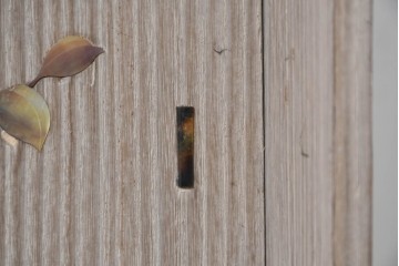 和製ヴィンテージ　総桐材　木象嵌入りの小箪笥　(R-087026)