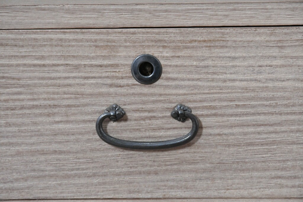 和製ヴィンテージ　総桐材　木象嵌入りの小箪笥　(R-087026)