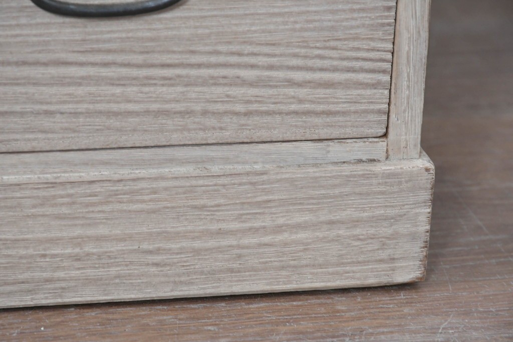 和製ヴィンテージ　総桐材　木象嵌入りの小箪笥　(R-087026)