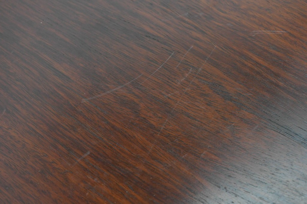 和製ヴィンテージ　力峯作　総紫檀(シタン)材　内部(桐材)　引き出し8杯付きで収納力も抜群の飾り棚　定価推定約60万円　(R-087028)