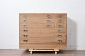 中古　美品　さが美　端正な佇まいの加茂総桐箪笥　定価約65万円　(R-087031)