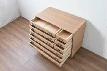 中古　美品　さが美　端正な佇まいの加茂総桐箪笥　定価約65万円　(R-087031)