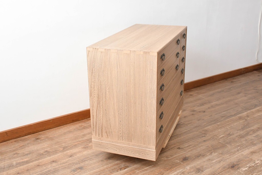 中古　美品　さが美　端正な佇まいの加茂総桐箪笥　定価約65万円　(R-087031)