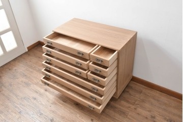 中古　美品　さが美　端正な佇まいの加茂総桐箪笥　定価約65万円　(R-087031)