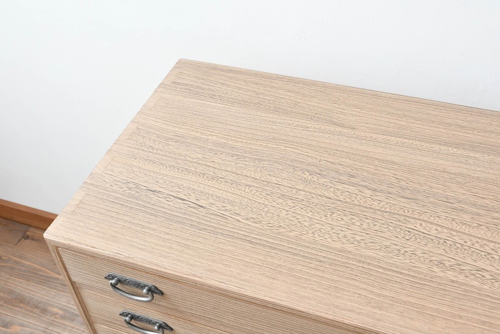 中古　美品　さが美　端正な佇まいの加茂総桐箪笥　定価約65万円　(R-087031)