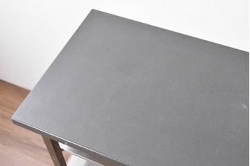 中古　希少な廃番品　IKEA(イケア)　希少モデル　しっかりとした作りのステンレスシェルフ　(R-087035)