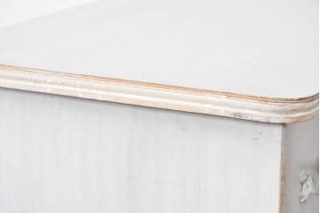 中古　美品　サラグレース(Sarah Grace)取り扱い　BLANC D'IVOIRE(ブランディボワール)　フレンチクラシックのチェスト　定価約22万円　(R-087036)