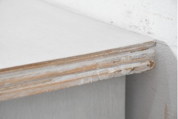 中古　美品　サラグレース(Sarah Grace)取り扱い　BLANC D'IVOIRE(ブランディボワール)　フレンチクラシックのチェスト　定価約22万円　(R-087036)