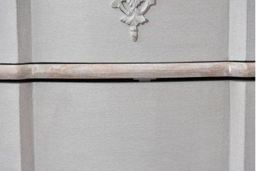 中古　美品　サラグレース(Sarah Grace)取り扱い　BLANC D'IVOIRE(ブランディボワール)　フレンチクラシックのチェスト　定価約22万円　(R-087036)