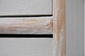 中古　美品　サラグレース(Sarah Grace)取り扱い　BLANC D'IVOIRE(ブランディボワール)　フレンチクラシックのチェスト　定価約22万円　(R-087036)