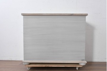 中古　美品　サラグレース(Sarah Grace)取り扱い　BLANC D'IVOIRE(ブランディボワール)　フレンチクラシックのチェスト　定価約22万円　(R-087036)