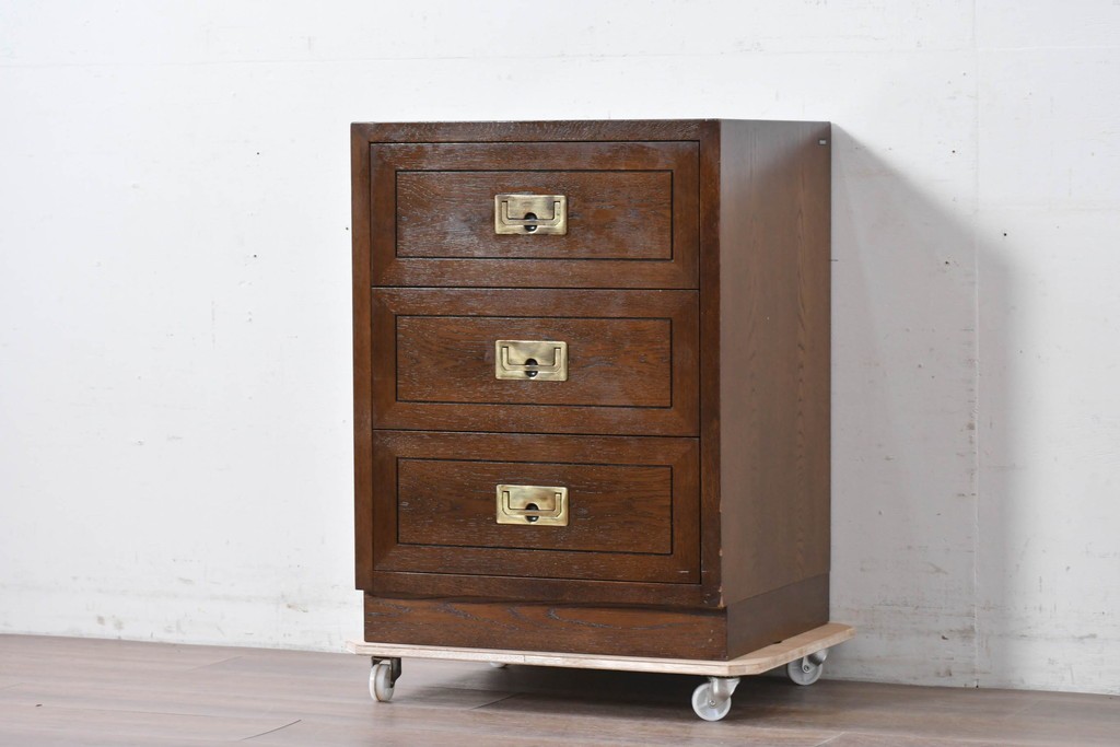 中古　カリモク家具(karimoku)　domani(ドマーニ)　Morganton(モーガントン)　サイドチェスト　定価約17万円　(R-087037)