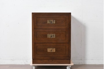 中古　カリモク家具(karimoku)　domani(ドマーニ)　Morganton(モーガントン)　サイドチェスト　定価約17万円　(R-087037)