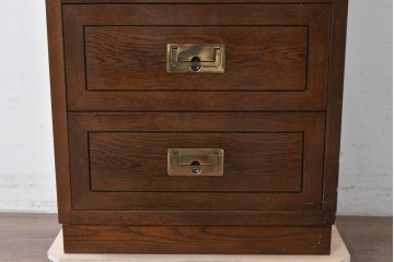 中古　カリモク家具(karimoku)　domani(ドマーニ)　Morganton(モーガントン)　サイドチェスト　定価約17万円　(R-087037)