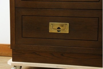 中古　カリモク家具(karimoku)　domani(ドマーニ)　Morganton(モーガントン)　サイドチェスト　定価約17万円　(R-087037)