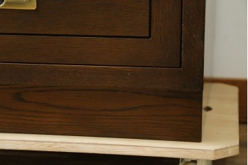 中古　カリモク家具(karimoku)　domani(ドマーニ)　Morganton(モーガントン)　サイドチェスト　定価約17万円　(R-087037)