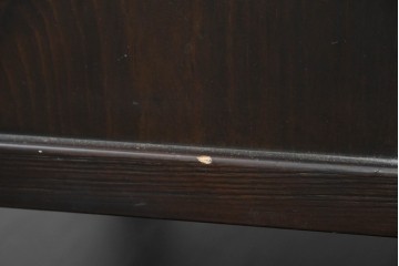 中古　美品　高級品　国産工芸家具　現代和具　NOBUYA MATSUOKA　松岡漆工　浮造り加工の和モダンなチェスト　定価約48万円　(R-087042)