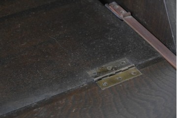 和製ヴィンテージ　maruni(マルニ木工)　上品なライティングビューロー　(R-087044)