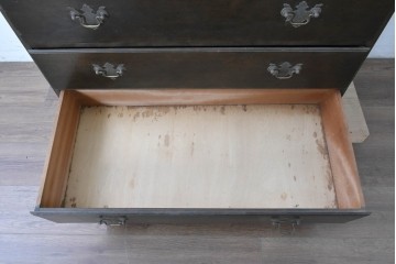 和製ヴィンテージ　maruni(マルニ木工)　上品なライティングビューロー　(R-087044)