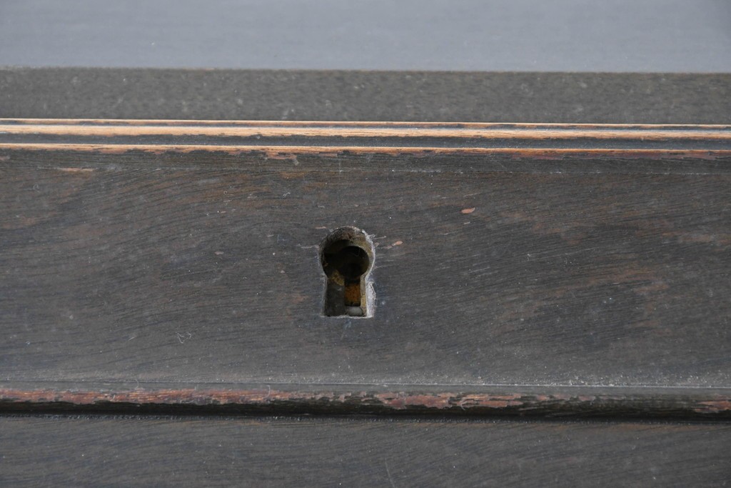 和製ヴィンテージ　maruni(マルニ木工)　上品なライティングビューロー　(R-087044)