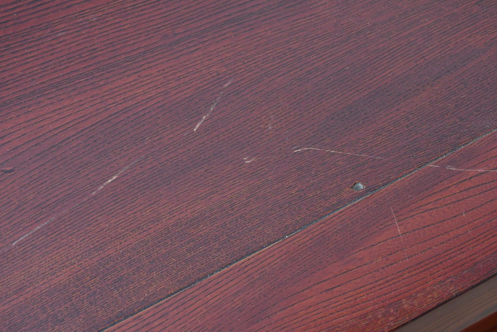 和製ヴィンテージ　最高級!!　国産職人手作り工芸家具　総欅(ケヤキ)材　前板玉杢が美しい総漆塗りの水屋箪笥サイドボード　(R-087048)