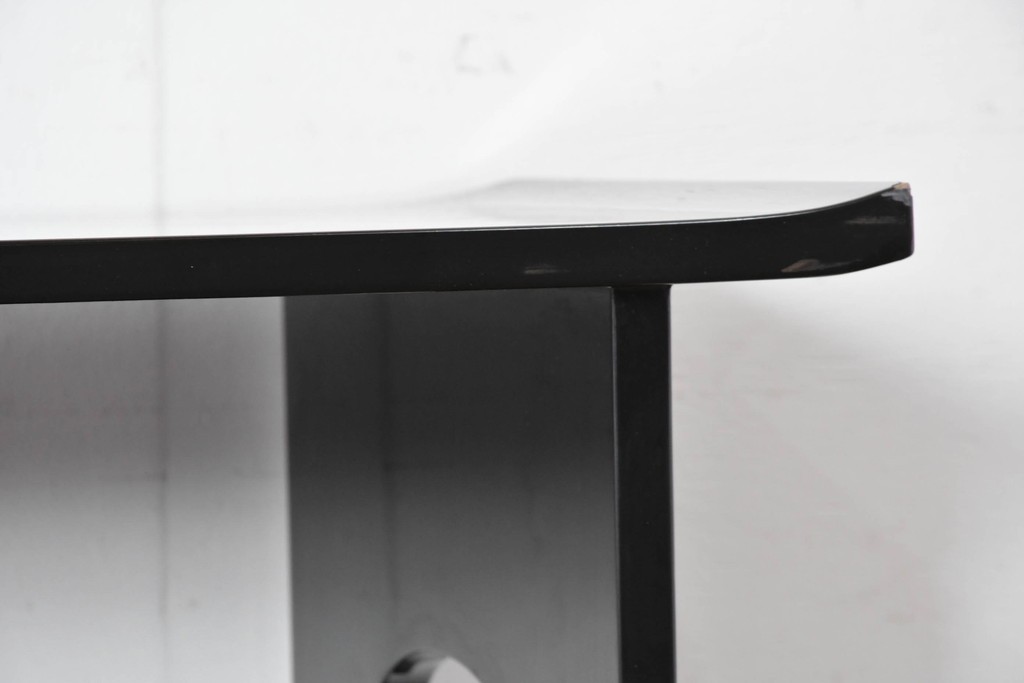 和製ヴィンテージ　作家物　在銘　輪島塗の気品漂う茶棚　定価約250万円　(R-087051)