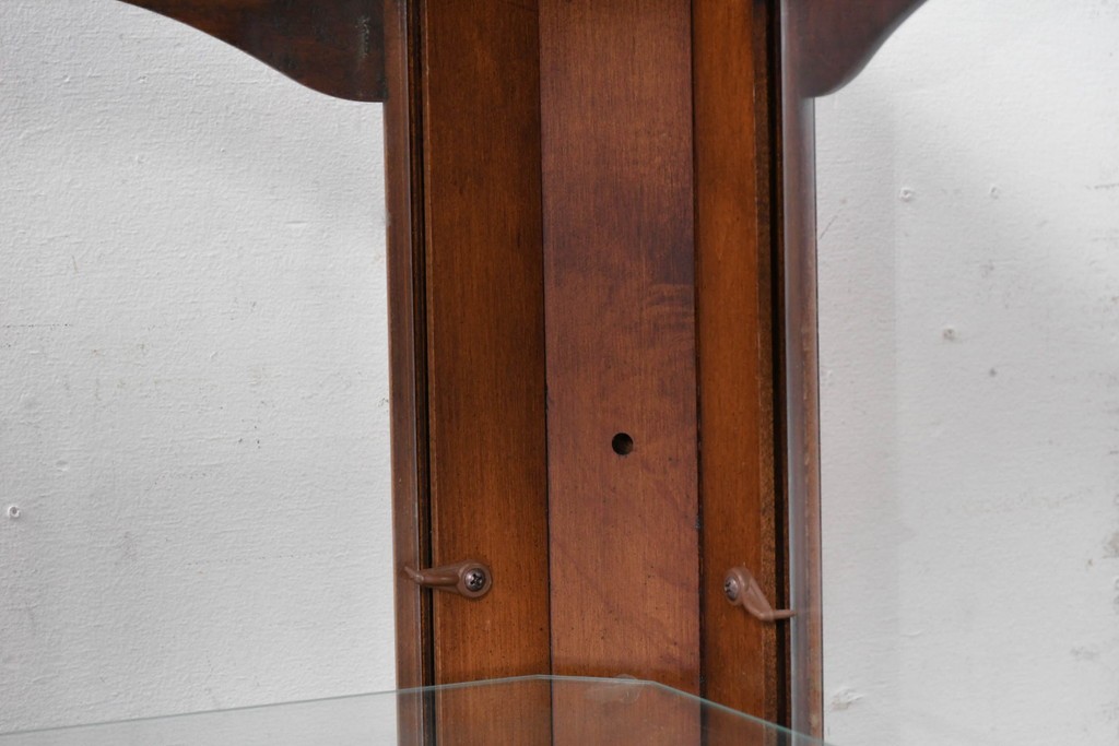 アメリカヴィンテージ　美品　上品でクラシカルなキュリオケース　(R-087053)